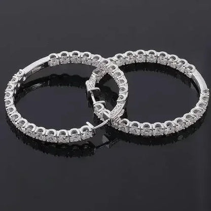 Personalized Big Diameter Earrings – Luxury Statement Jewelry