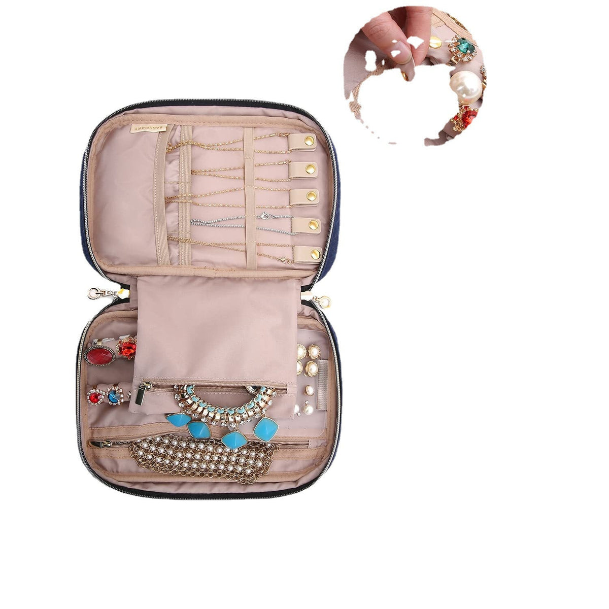 Jewelry Storage Box, Earrings Ring Set Jewelry Bag, Jewelry Storage Bag