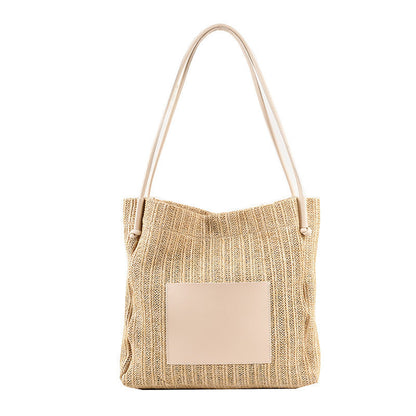 Hobo straw bag, women&