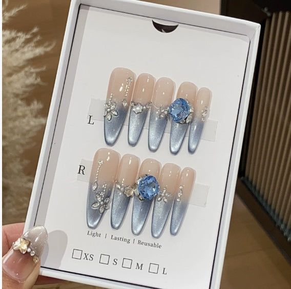 1034- Handmade press on nails fake nails removable