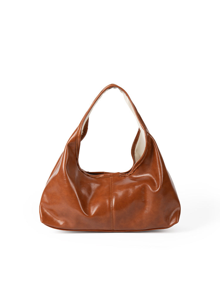 Autumn design large capacity armpit bag, hobo handbag, soft versatile shoulder bag women