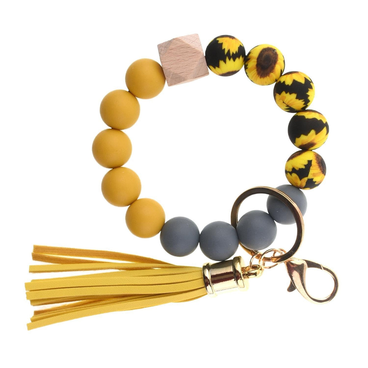PU Tassel Keychain Women&