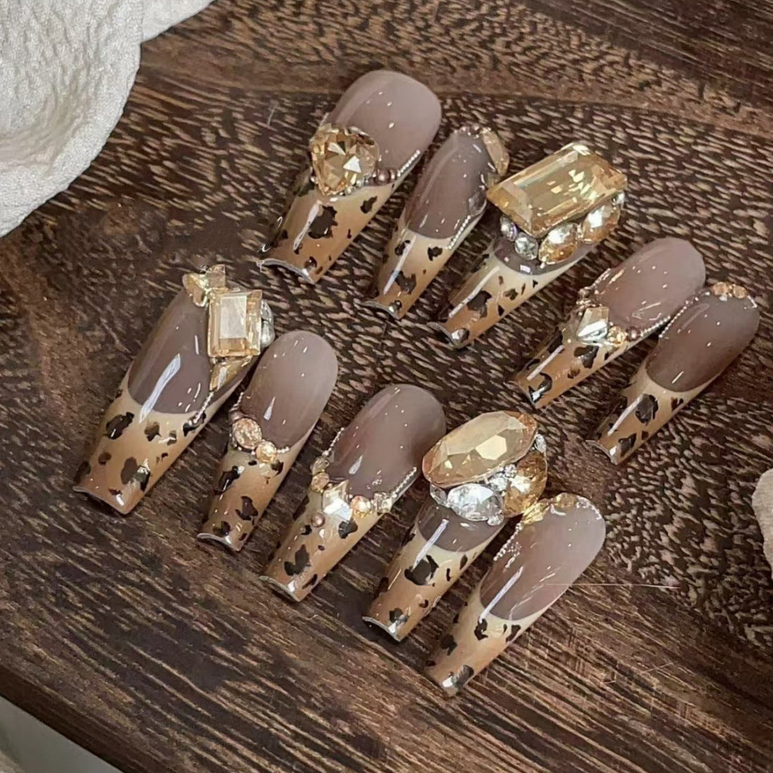 0993- Handmade press on nails fake nails removable
