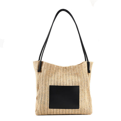 Hobo straw bag, women&