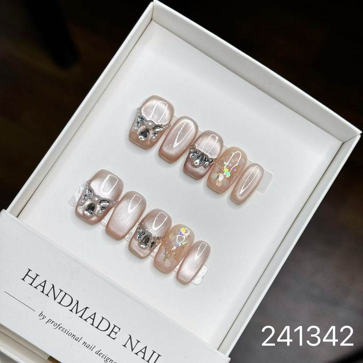 1031- Handmade press on nails fake nails removable