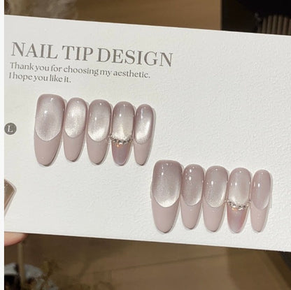 0995- Handmade press on nails fake nails removable