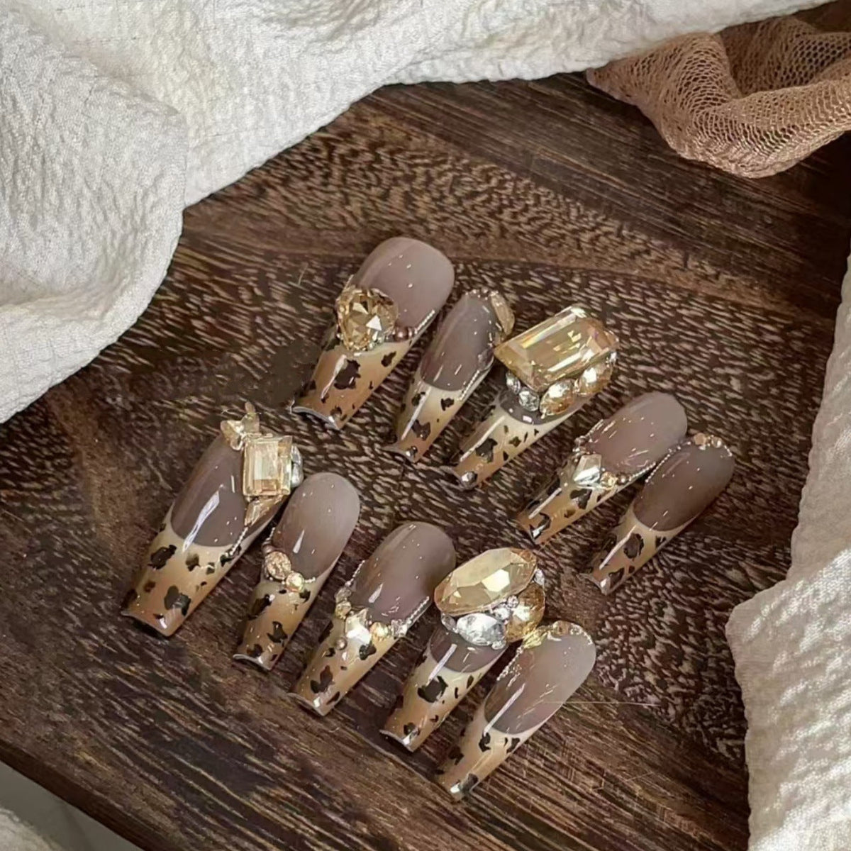 0993- Handmade press on nails fake nails removable