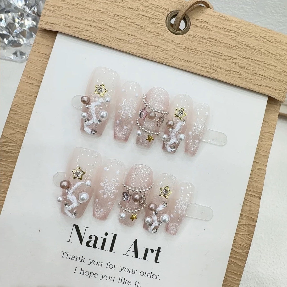 0994- Handmade press on nails fake nails removable