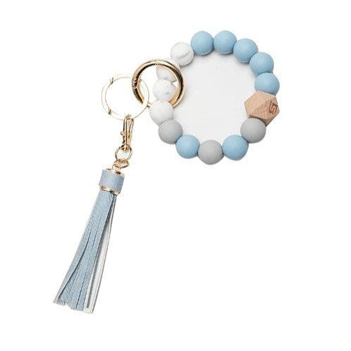 PU Tassel Keychain Women&