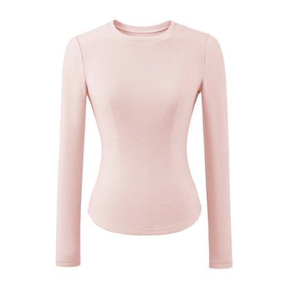 Hourglass Waist Long Sleeve T-Shirt