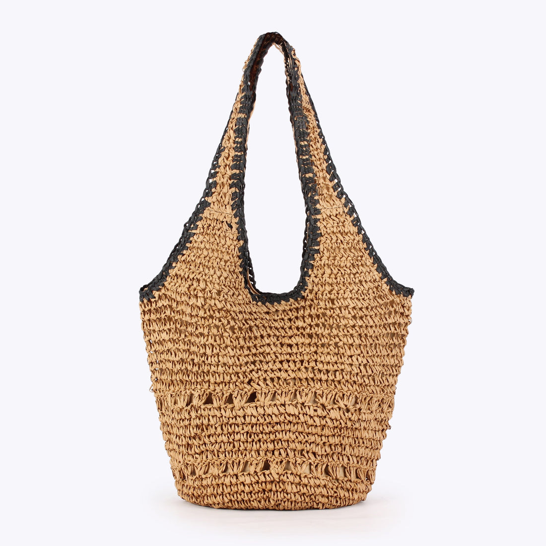 Woven Bag – Casual Beach Vacation Tote, Daily Versatile Commuter Purse, Unique Women&