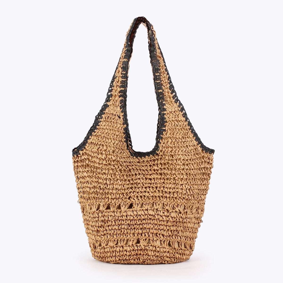 Woven Bag – Casual Beach Vacation Tote, Daily Versatile Commuter Purse, Unique Women&
