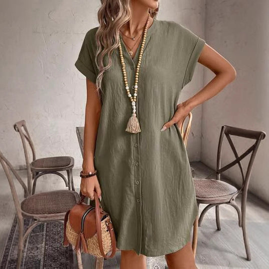 Woven craft short summer women&