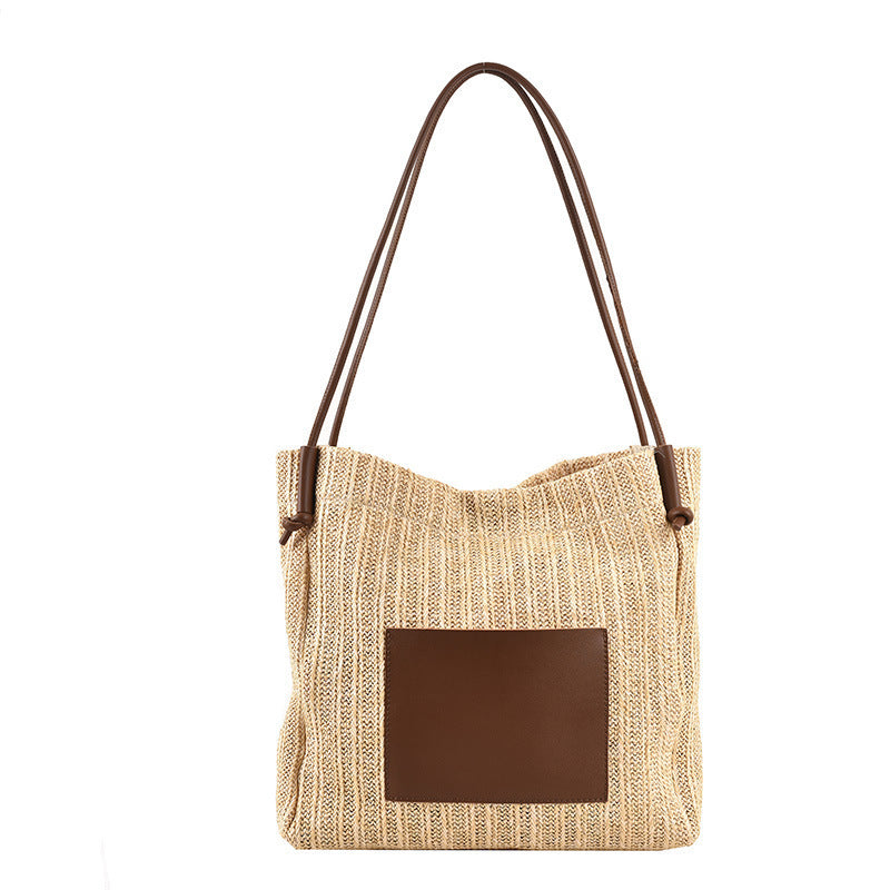 Hobo straw bag, women&