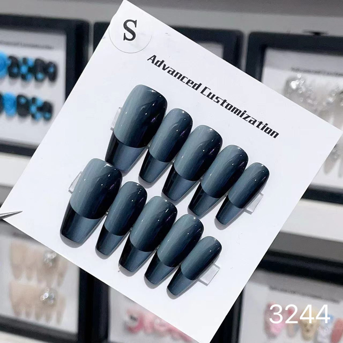 0962- Handmade press on nails fake nails removable