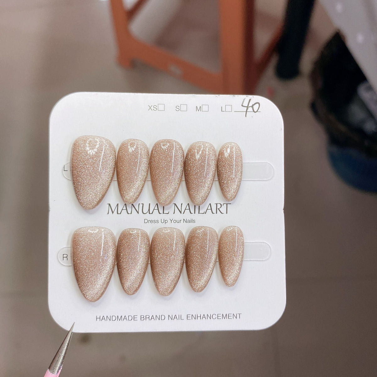 0965- Handmade press on nails fake nails removable