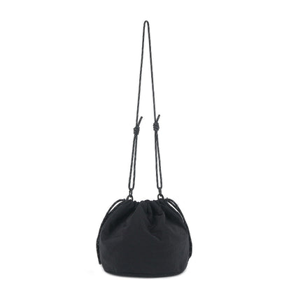 Bucket Bag stylish, Dual Drawstring Crossbody Bag Men&