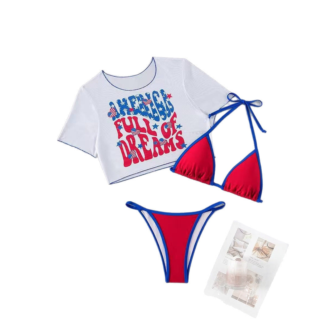 Sexy Bikini Three Piece Set Women&