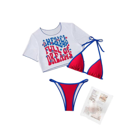 Sexy Bikini Three Piece Set Women&