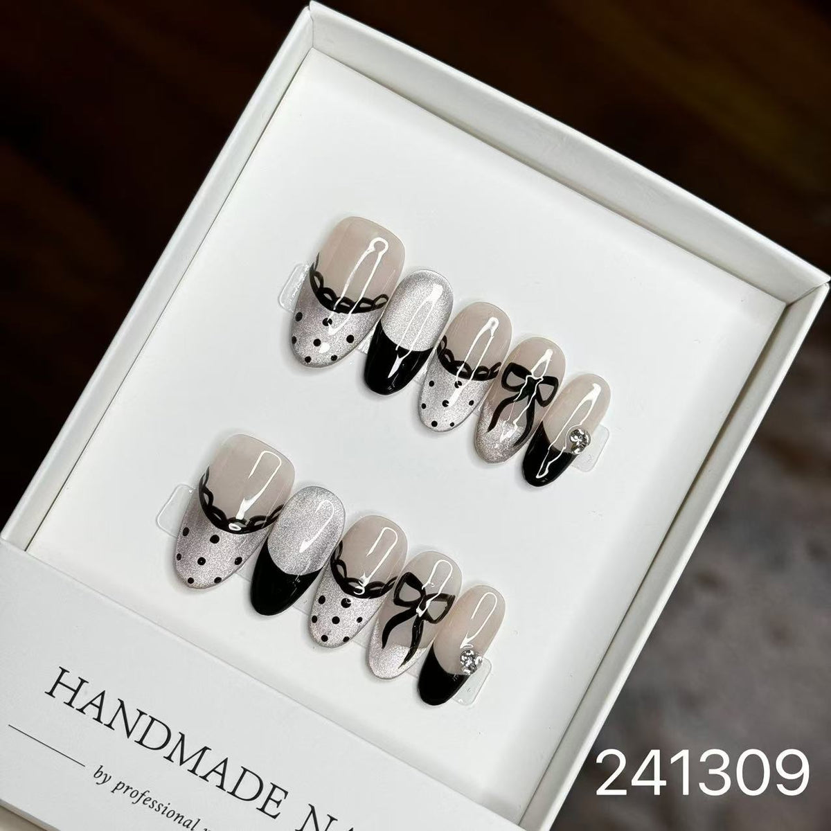 1029- Handmade press on nails fake nails removable
