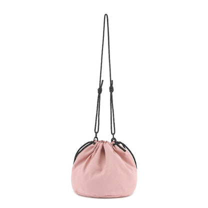 Bucket Bag stylish, Dual Drawstring Crossbody Bag Men&