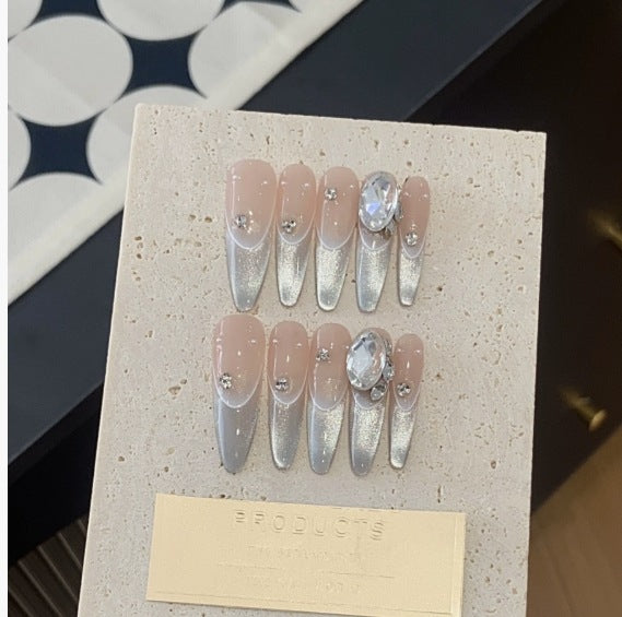 1033- Handmade press on nails fake nails removable