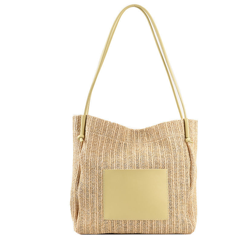 Hobo straw bag, women&