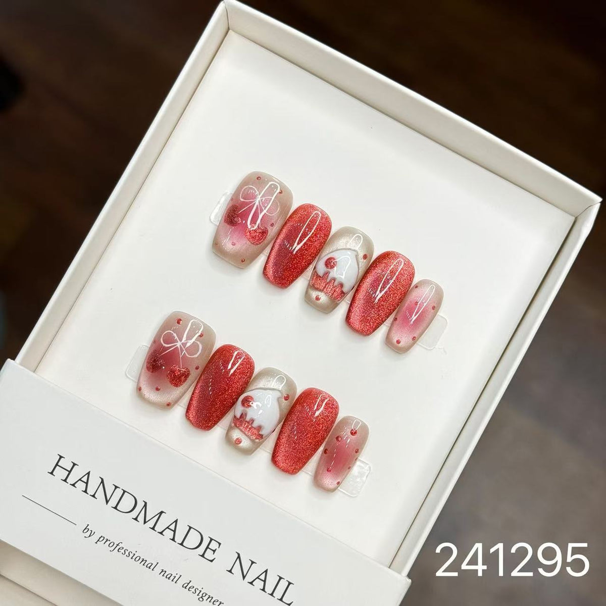 1031- Handmade press on nails fake nails removable