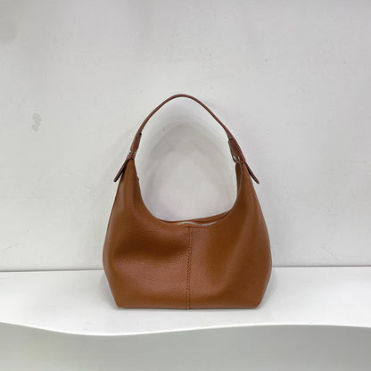 Chic Small Shoulder Bag – Versatile Armpit Bag for Autumn and Winter Commuters, Stylish Women&