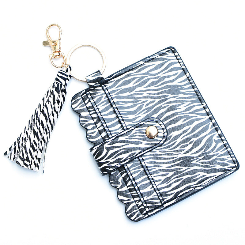 Personalized PU leather printed leopard print women&