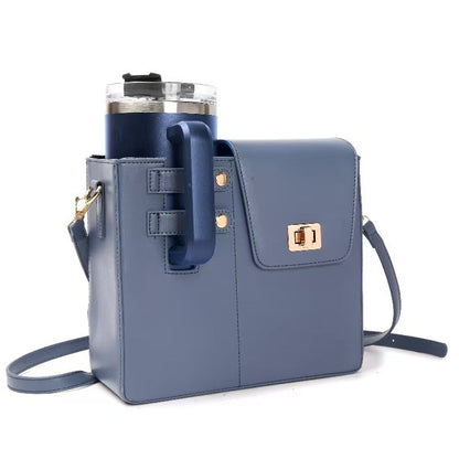 Versatile Design Commuter Bag – Ideal Crossbody Bag for Outdoor Adventures &amp; Portable Water Cup Bottle Storage