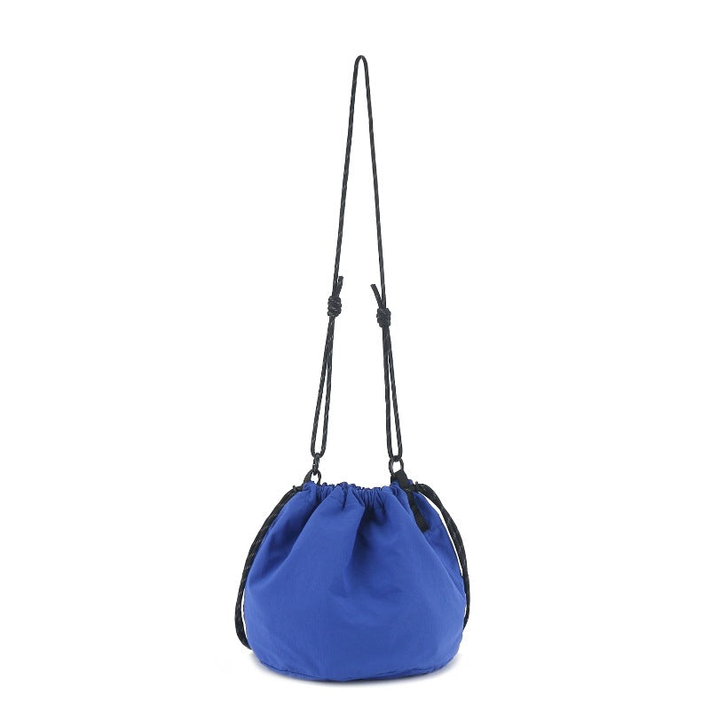 Bucket Bag stylish, Dual Drawstring Crossbody Bag Men&