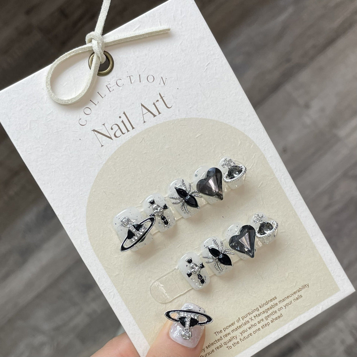 0938- Handmade press on nails fake nails removable