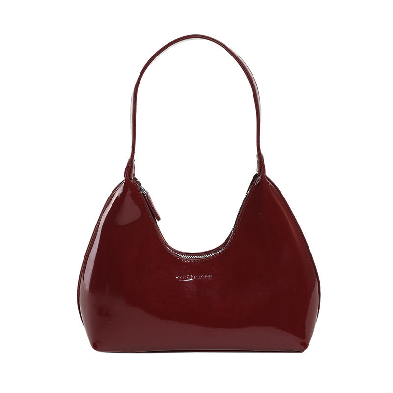 Shiny Small Shoulder Bag Patent leather