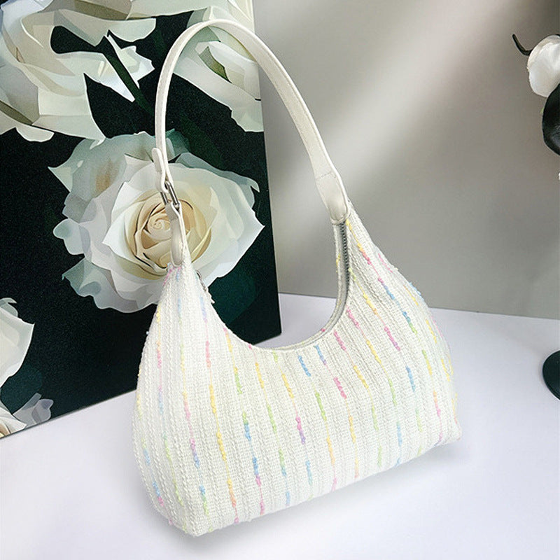 Chic Knitted shoulder Bag - Stylish Women&