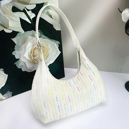 Chic Knitted shoulder Bag - Stylish Women&