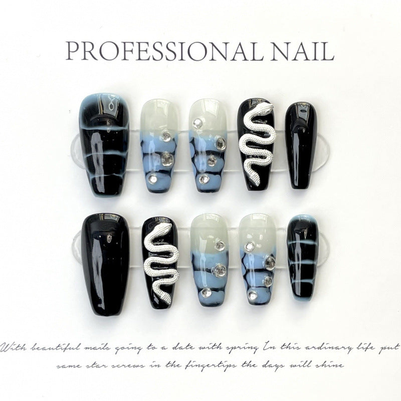0937- Handmade press on nails fake nails removable