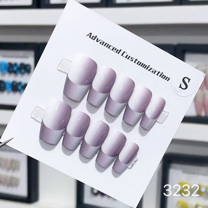 1025- Handmade press on nails fake nails removable