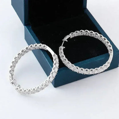 Personalized Big Diameter Earrings – Luxury Statement Jewelry