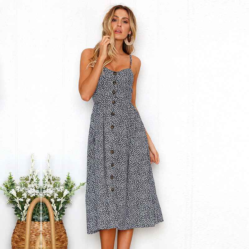 Plus Size Sexy Suspender Beach Dress &amp; Summer Robe