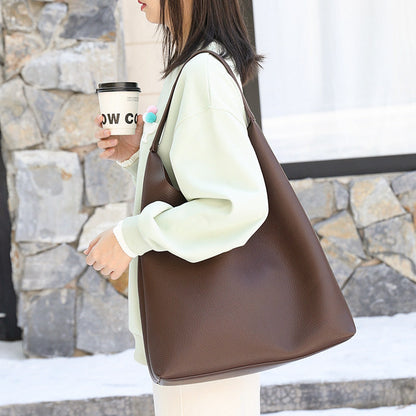 Casual retro hobo bag, fashion handbag, pu large capacity shoulder women&