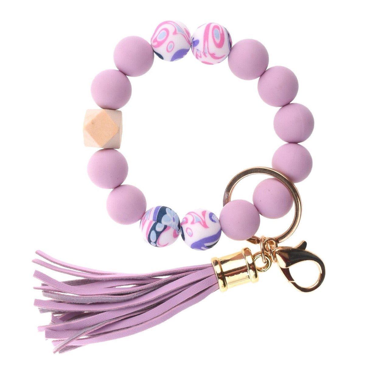 PU Tassel Keychain Women&