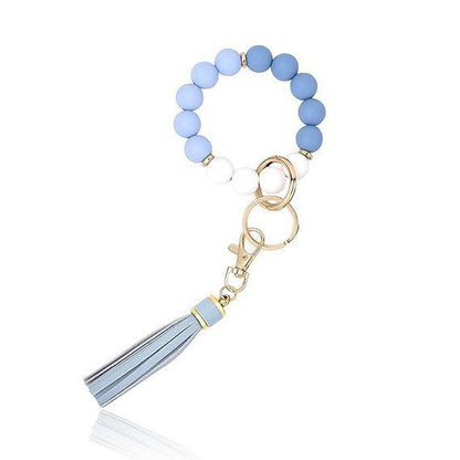 PU Tassel Keychain Women&
