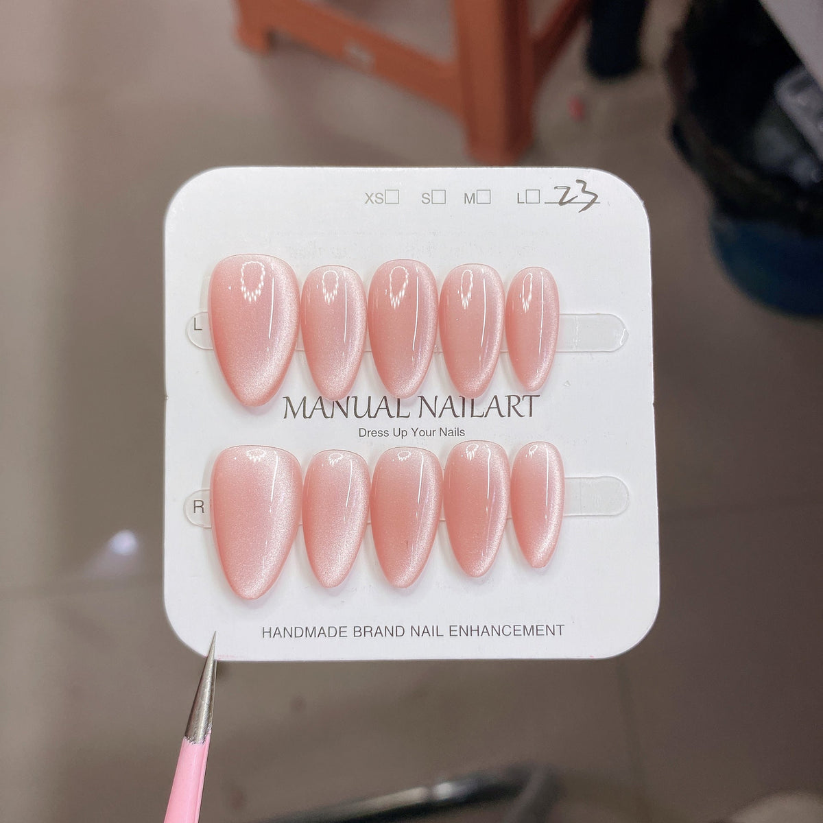 1026- Handmade press on nails fake nails removable