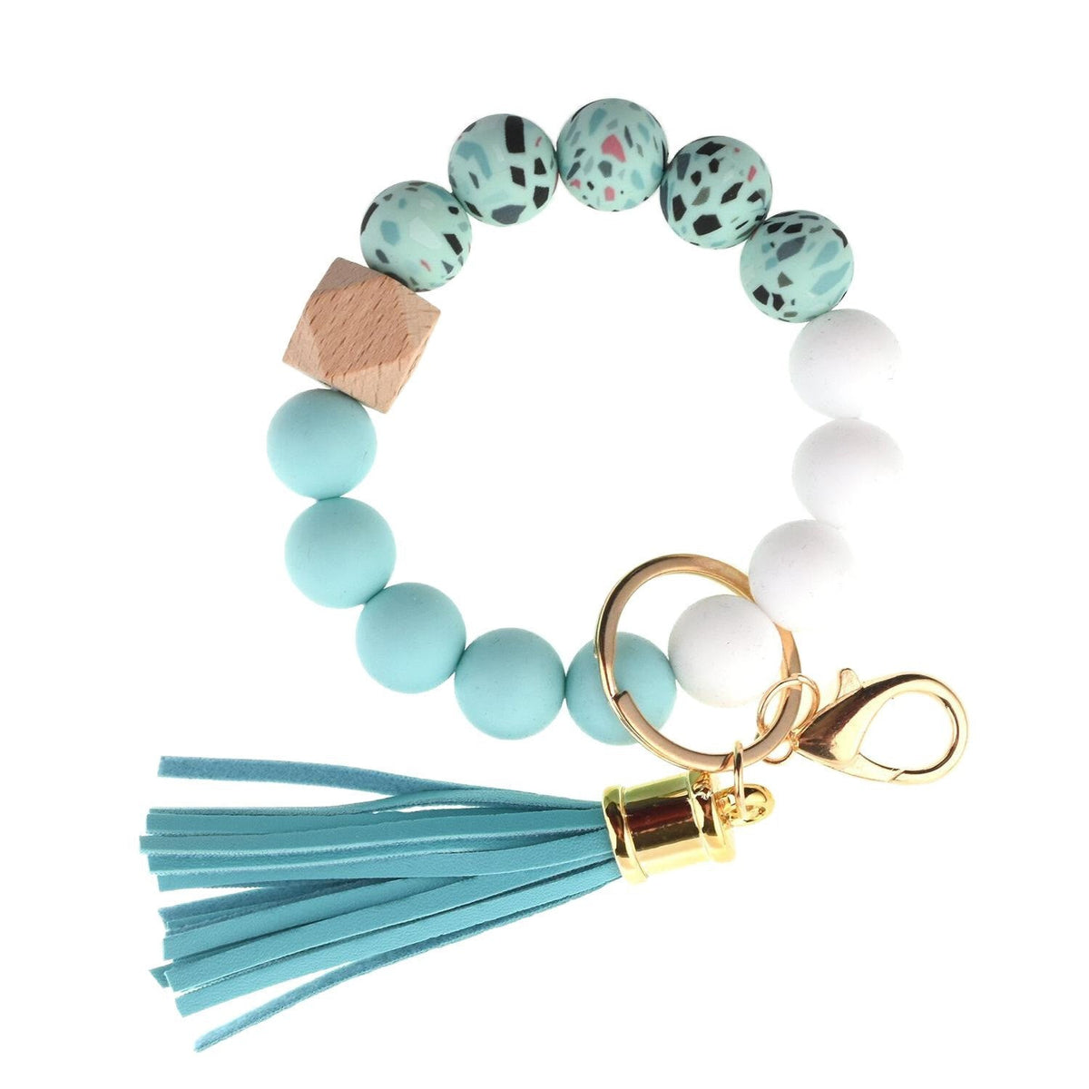 PU Tassel Keychain Women&
