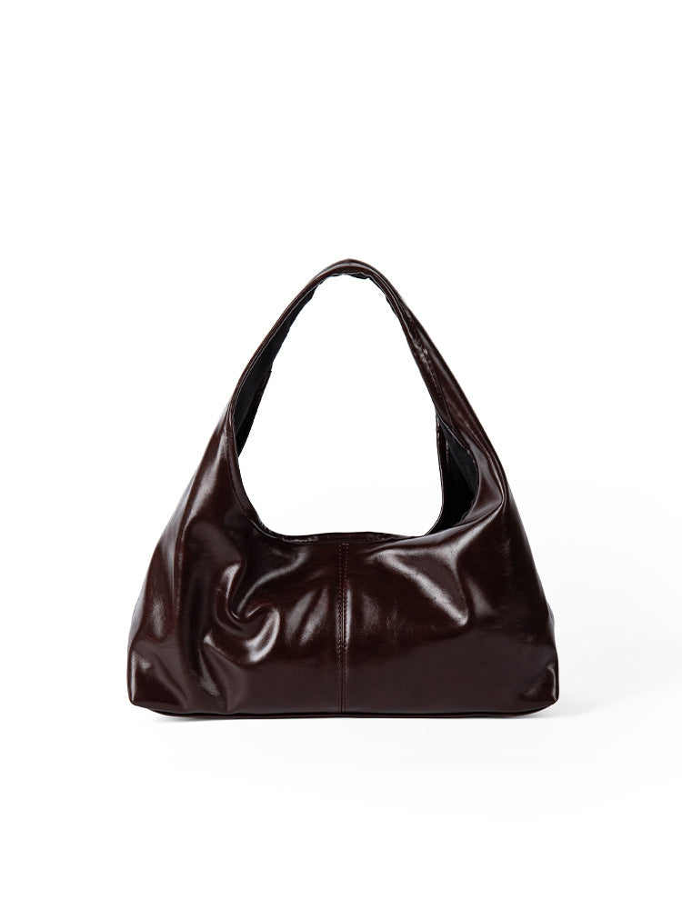 Autumn design large capacity armpit bag, hobo handbag, soft versatile shoulder bag women