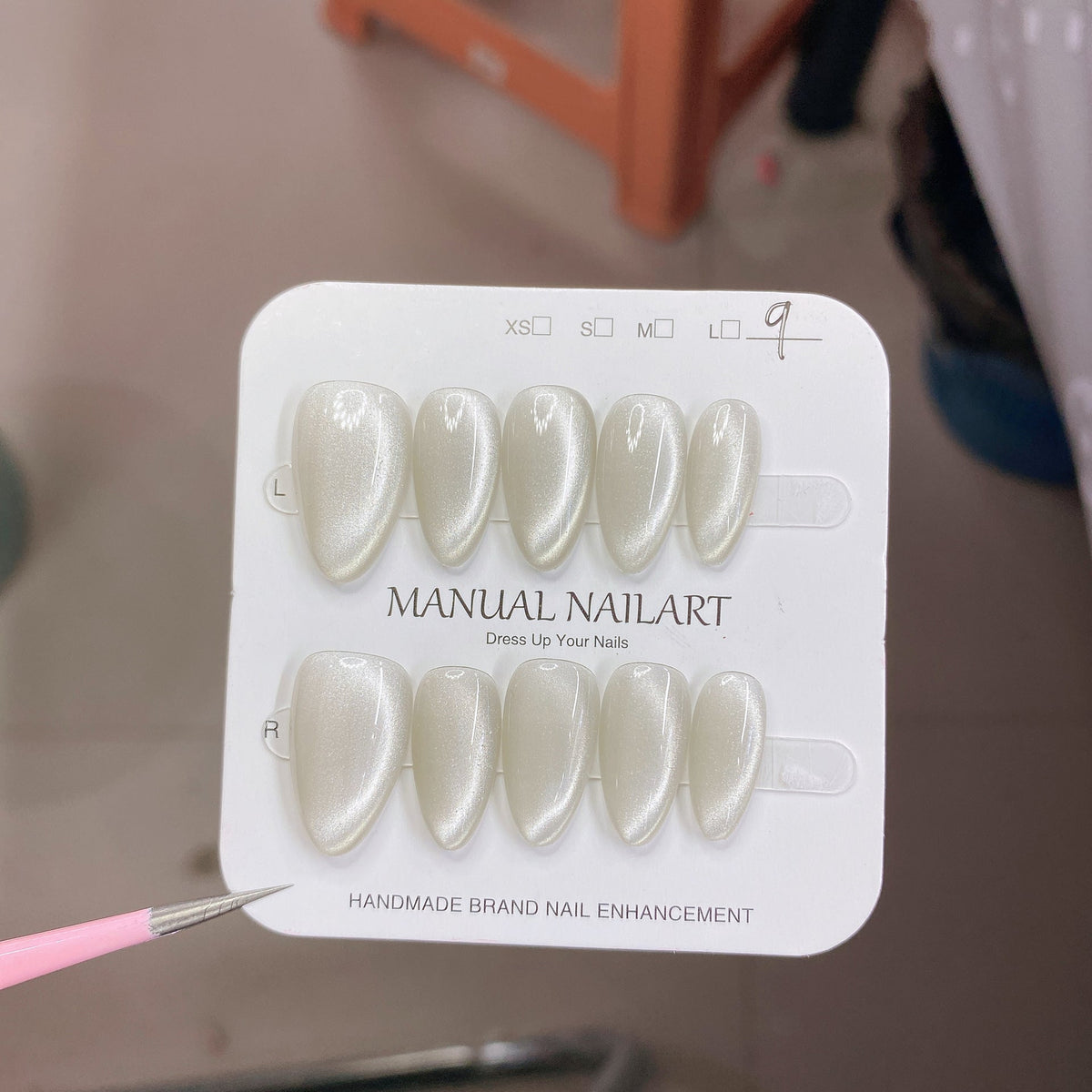 1027- Handmade press on nails fake nails removable
