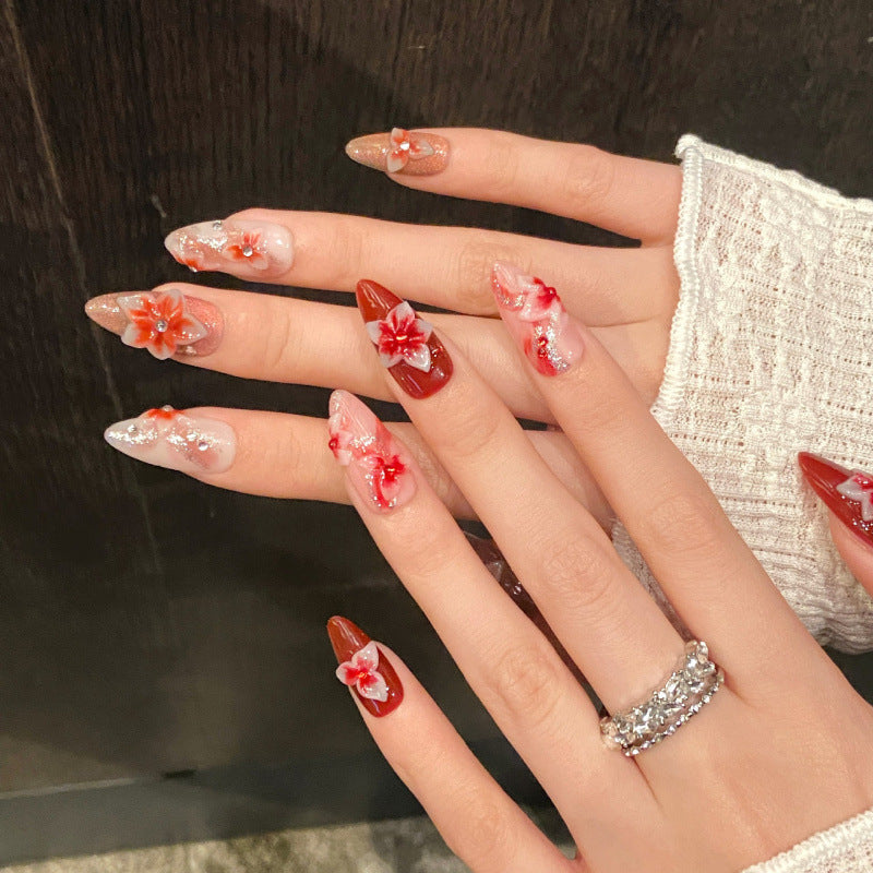 0978- Handmade press on nails fake nails removable