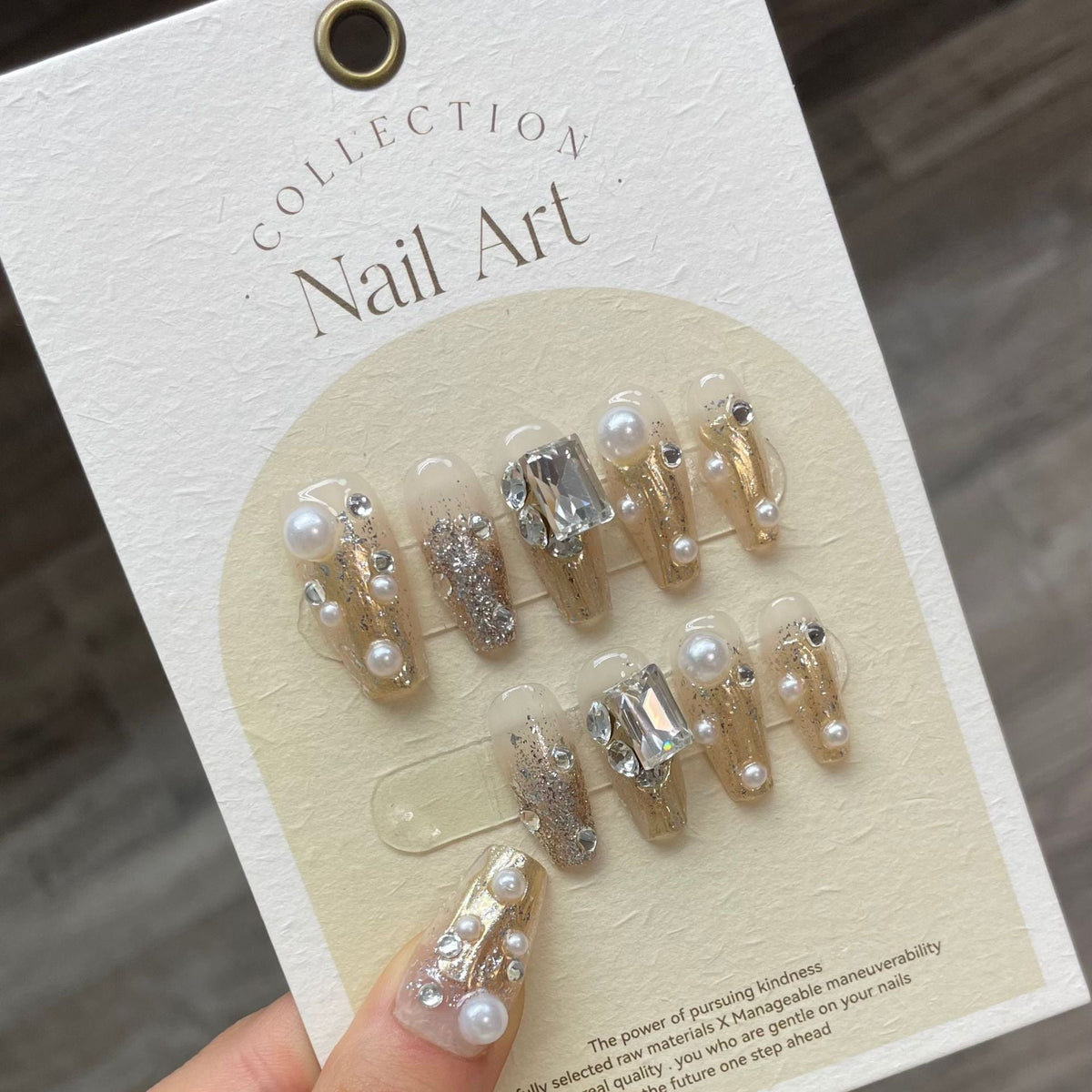 1024- Handmade press on nails fake nails removable