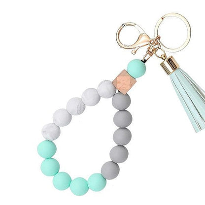 PU Tassel Keychain Women&